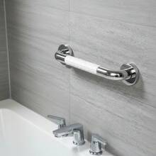TendenciaBarras Agarradera De  Baño Apoyo Acero Inox 40cm BlancoCalidad premium - 1 - Ver 8