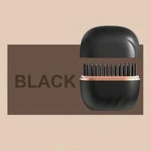 Mini Hair Straightening Comb Wireless Charging Portable Multifunctional Hair Care Not Hurt Hair Styling Comb Hair Straightener - Black - View 3