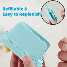 1个全新便携式牙线盒，方便携带。适合情侣、朋友和家人，可作为圣诞节、新年、情人节礼物。也适合留长指甲的女性使用。 - 彩色 - 查看 4