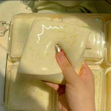 Realistic Sticky Rose Lychee Cake Toy, Squishable Stress Relief Squeeze Toy Gift, Party Favor - Multicolor - View 10