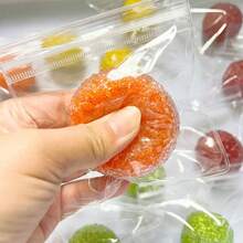 创意爆破泡泡挤压玩具，响亮球减压玩具，可塑形珍珠桑葚波霸手工球，生日礼物，节日礼物，趣味减压玩具，办公桌减压装饰，挤压玩具，挤压玩具 Taba 挤压玩具 - 彩色 - 查看 7