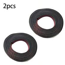 1/2pcs 2m Car Leather Interior Gap Filler Trim, Sealing Edge Frame Crevice Filler, Center Console & Door Decorative Line. It Can Be Used For Sealing And Decorating Gaps, And Also Has Certain Waterproof Performance. - 2-meter Red Leather Trim Strip - View 13