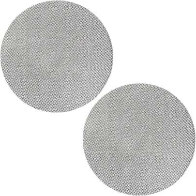 2 Pack 51mm Espresso Puck Screen, Reusable Coffee Filter Screen For Portafilter Filter Basket, 17mm Thickness 150μm 316 Stainless Steel, Compatible With Espresso Machine