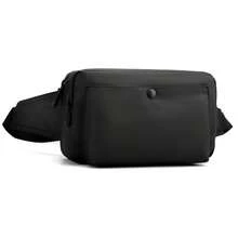 Unisex Outdoor Sports Sling Bag, Waterproof Durable Nylon Shoulder Bag With Anti-Theft Pocket, Adjustable Strap Waist Bag Suitable For Hiking, Climbing, Travel, Daily Use, Lightweight And Spacious Chest Bag For Phone, Wallet, Keys - Multicolor - View 4