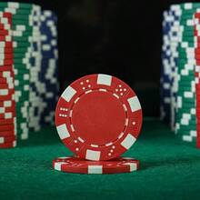 300片/套、200片/套、50片装扑克筹码套装 - 新款跨境热销欧美风格 - 赌场扑克筹码 - 专业防伪筹码 + 磁性收纳盒 - 德州扑克赌博用品 - 幸运胜利码套装 - 节日、生日礼物 - 彩色 - 查看 5