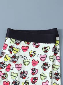 Disney 1件装迪士尼卡通印花男士内裤 - 柔软舒适，字母弹力腰带，休闲男士内裤 - 彩色 - 查看 4