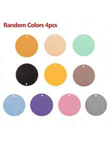 8/6/4/2-Pack Silicone Heat Resistant Placemats - Round Non-Slip Pot Holder Mats For Kitchen Countertops & Dining Tables, Multi-Purpose Hot Pad Trivets For Hot Dishes, Outdoor Picnics & BBQ Use - 4 gói - Xem 8