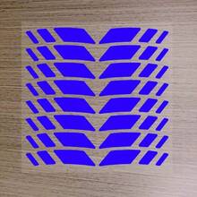 Pegatinas reflectantes para neumáticos de bicicleta - Reflectores de bicicleta para conducir de noche - Multicolor - Ver 9