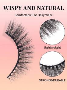 5 Pairs Luxurious Fluffy Strip Lashes, 3D Faux Mink False Eyelashes, Thick & Wispy Cat Eye Lashes, Soft Lightweight Reusable False Lashes, Natural To Dramatic Eye Makeup Look, Suitable For Daily Wear, Wedding, Party, Christmas, Halloween, Valentine's Day And Thanksgiving, Fluffy Fake Eyelashes Strip Lashes, Lashes, Eyelashes, Fake Lashes - Criss Cross lashes - View 4