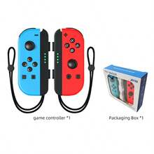 Bluetooth 5.2 RGB Gamepad For NS Switch/Lite/OLED, Dual Joysticks, Vibration, 6-Axis, 500mAh Battery