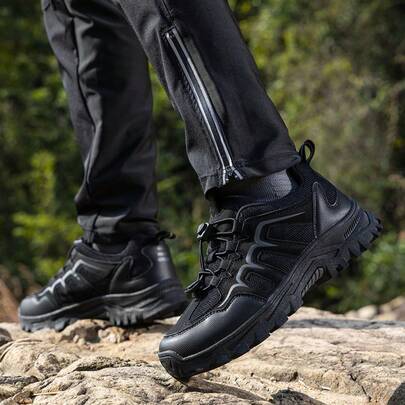 Men's Fashionable Casual Sports Running Shoes, Ultra-Light Breathable Comfortable Shock-Absorbing Sports Shoes, Suitable For Daily Wear, Jogging, Training, Hiking, Chunky Sneakers, Thick Sole, Versatile, Student Sports Sneakers