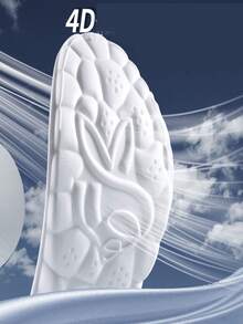 4D动态足弓支撑鞋垫，超强缓冲记忆海绵和吸震凝胶，有效缓解压力并具有防臭技术，适用于跑步、徒步、工作等运动，提供舒适的鞋垫，即使长时间站立也能保持舒适。运动、户外、旅行、健身必备（男女通用，多种尺码）。保暖、闺蜜节、宠物、嘉年华、鞋履、春夏精选。 - 藍色 - 查看 4