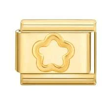 Pulseira modular de miçangas DIY com design de gota de óleo, decorada com corações, flores e borboletas. Ideal como presente para amigos e casais, perfeita para o Natal, Ano Novo, Halloween e Dia dos Namorados. Design charmoso, joia em aço inoxidável, produto local, prático e moderno. Essencial para o Natal e o Halloween. Tonalidade outonal suave. - M288126 - Ver 17