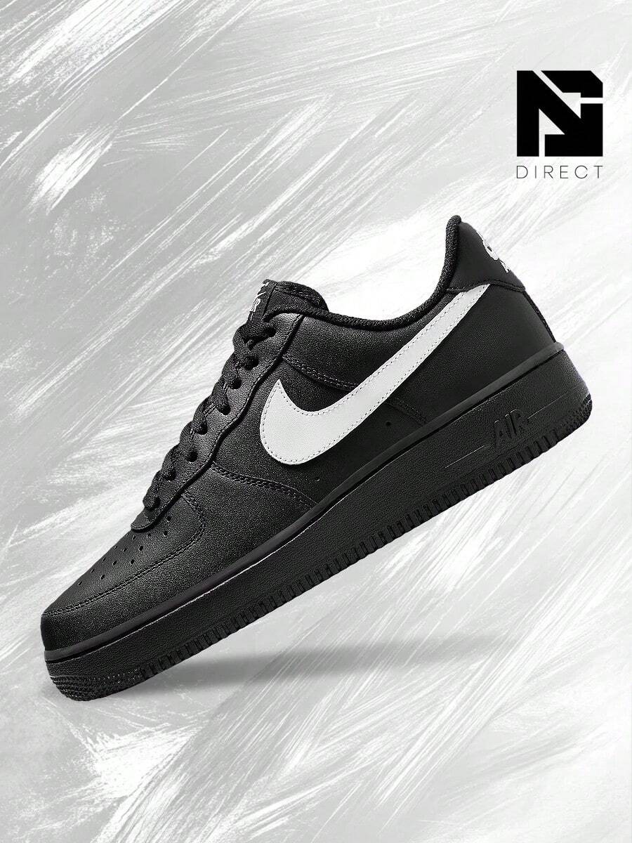 Nike Air Force 1 Low '07 Negro Blanco (2023) - Zapatillas de estilo de vida para hombre - Zapatos para hombre - Inspirados en el otoño y el invierno - Zapatillas de running con amortiguación cómoda, de uso casual desde el gimnasio hasta la calle - Evento del viernes - Regalo perfecto para el Día de Acción de Gracias y Navidad - FZ0627 010 - Blanco y negro - Ver 1