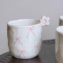 陶瓷杯 咖啡杯 水杯 马克杯 茶杯 无盖 适用于茶饮 会议室 办公室 个人 专用 日式风格 - 彩色 - 查看 2