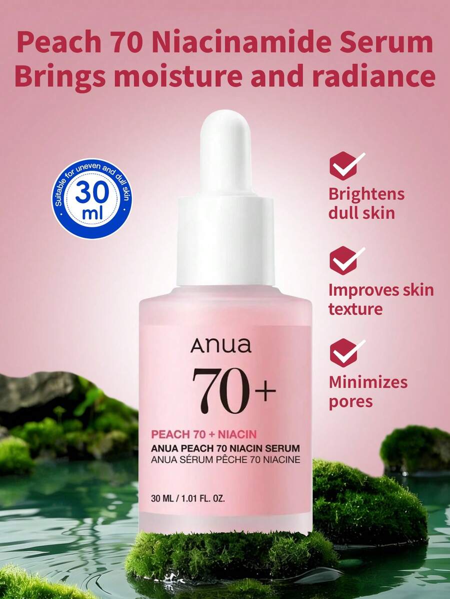 ANUA 10% Niacinamide + 4% Tranexamic Acid Serum, 30ml - ANUA Peach 70 Niacinamide Serum 30ml - View 1