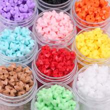 100pcs Acrylic Gear Beads Spacers, Multi-Color Options, DIY Jewelry Making, Beading, Craft Supplies, Friendship Gifts, Home Decor, Small Accessories