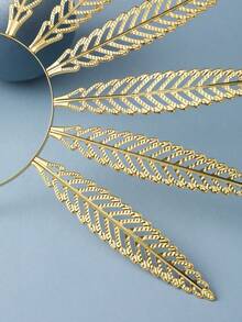 1 Set Greek Goddess Costume Accessories - Women's Toga Robe, Gold Leaf Bridal Crown Headpiece