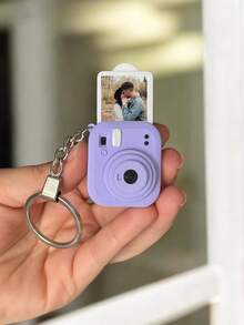 1pc Customized Photo Flip Book Keychain, Personalized Double-Sided Flip Book Keychain, Gift For Her, Christmas Gift, Wedding Gift, Anniversary Gift - Multicolor - View 9