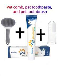 Pet Toothpaste, Fresh Breath, Tartar Removal, Oral Care Toothpaste For Dogs & Cats - Multicolor - View 12