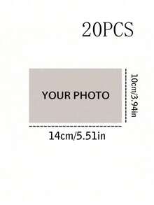 1-23 Peças Impressões de Fotos Personalizadas, Presente Único de Papel para Aniversário de Casamento, Decoração de Fotos Personalizada, Fotos Personalizadas, Impressões de Fotos Pequenas, Fotos Personalizadas para Quarto, Alta Qualidade, Moda Personalizada, Personalizado, Presente Único Ideal para Namorado, Namorada, Família, Amigos, Adequado para Dia dos Namorados, Aniversário, Casamento, Aniversário, Formatura, Inauguração da Casa, Jantar, Suprimentos de Festa Personalizados - Multicolorido - Visão 20