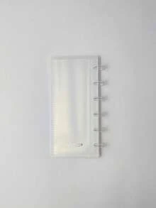 KPOP Idol Photo Card Collection Album - Plastic Photo Sleeve Album With 10 Card Slots, Stationery Set, Back To School, School Supplies - White - View 8