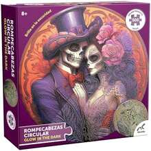Glow In The Dark Catrina Puzzle for Entertainment - ‎multicolor - Ver 2