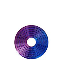 3D打印旋转指环 - PLA塑料减压玩具，适合办公室使用，小巧设计，红/黄配色，适合14岁以上成人，色彩鲜艳，经久耐用，是送给上班族的理想礼物 - 彩色 - 查看 11