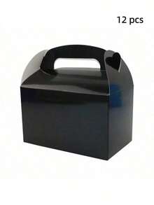 12/24pcs Foldable Gift Boxes, Suitable For Packaging Jewelry, Candy, Desserts - Multicolor - View 11