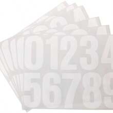 6 Hojas De Pegatinas Con Nmeros De Buzn Pegatinas Con Nmeros Consecutivos Vinilo Autoadhesivos Calcomanas Con Para - como se muestra en la figura - Ver 9