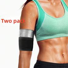一对女士塑形排汗臂套，欧美跨境健身瑜伽运动臂套，防闷汗臂带防护装备 - 彩色 - 查看 9