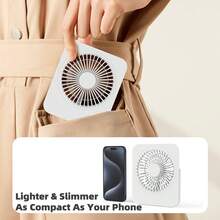 GICOOK Portable USB Powered Desktop Fan, Super Quiet 5 Speeds Adjustable 180° Foldable Design, Cord Control Switch, Suitable For Home, Office, Travel, Multi-Functional Cooling Device, Lightweight Cooling Fan