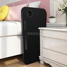 Mesa Portátil Plegable con Portavasos/Cajón de Almacenamiento, Escritorio para Ordenador, Soporte para Laptop, Bandeja de Cama, Mesa para Comer para Cama/sofá/sofá de Trabajo, Lectura (Negro) - Negro7485 - Ver 9