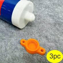 3个耐用防漏玻璃胶密封盖 - 无滴漏填缝枪密封盖、硅胶密封盖、密封盖、硅胶密封喷嘴清洁工具 - 彩色 - 查看 12