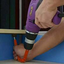 Universal Flexible Drill Bit Extension Rod: Multi-Angle Connecting Shaft For Precision Drilling, Compatible With Any Drill Bit Type, No External Power Required - Multicolor - View 5