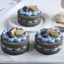 1pc/4PCS/6PCS, Mini Aluminum 4-Inch Round Cake Mold, Removable Bottom, Easy Release And Scratch-Resistant Surface – Ideal For Weddings, Holidays, And Home Baking Tools, Christmas And Valentine's Day Baking Molds. - Multicolor - View 5