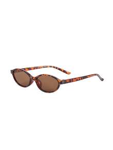 3 Pairs Multi-Color Retro Oval Glasses - Women's Minimalist Fashion For Daily Outings & Summer Beach Trips - Nhiều màu - Xem 12