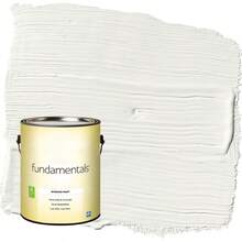 1 Gallon White/White Semi-Gloss Interior Paint – Fundamentals Commercial Grade For Walls | Interior Paint Staple - 1 Gal - View 2