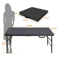 Outdoor Dining Tables - Black - View 3
