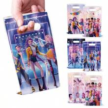 10个装礼品袋、收纳袋、包装袋、派对用品、派对手提袋、糖果袋，送给朋友和情侣的最佳礼物，非常适合情人节、新年、复活节、感恩节 - 彩色 - 查看 4