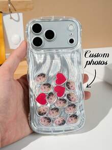 Personalized Photo Phone Cases, Custom Photo Acrylic Sheets, Swinging Phone Cases, Heart-Shaped Acrylic Sheets, Laser Card,Valentine's Day Gifts, Women's Gifts, Birthday Gifts, Couple Gifts, Gifts For Family And Friends, Party Favors, Anniversary Gifts, And Gifts For Pet Lovers. - Multicolor - View 3