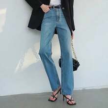 ECHAIN 1pc 2025 New Women's Casual Versatile High-End Belt, Suitable For Pants, Jeans, Silver Buckle, Pockets, Summer, School Autumn, Halloween, Valentine's Day - Multicolor - View 4