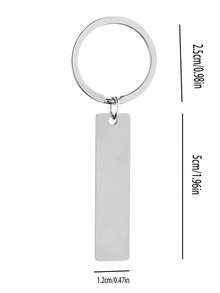 女士闺蜜钥匙扣，休闲优雅锌合金钥匙圈，可爱街头风，适合生日、圣诞节、友情礼物 - 彩色 - 查看 6