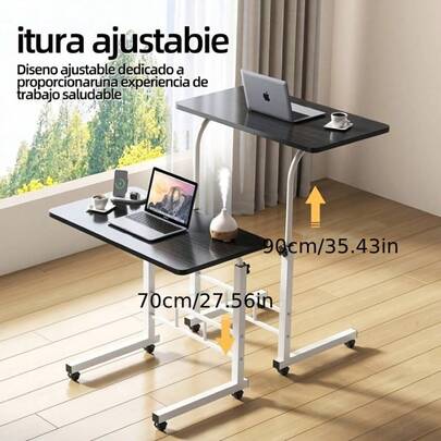 平行ラウンド折りたたみのテーブルを調節できる容量が大きく生徒の机の高度柔軟に調整の拡張卓上用デスクの机の怠け者寝室リビングテーブル広がりマルチに1室学習全シーン适配