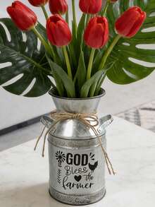 天然纹理花瓶。适合搭配鲜艳的红玫瑰花束，摆放在卧室床头柜上，配以柔和的灯光，营造温馨简约的居家放松氛围。 - 銀色 - 查看 4