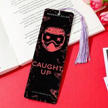2pcs PET Printed Bookmarks, Exquisite Waterproof And Durable, Unique Pattern Design To Add Fun To Reading, Perfect Gift For Campus Friends In Back To School Season (Random Color Tassels) - 2PCS - View 6