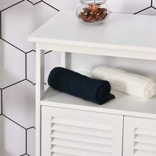 Kleankin Bathroom Shelves & Corner Shelves - White - View 8
