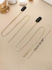 2pcs Wheat Ear Hair Chain Set | Metal Hair Clips For Braiding | Retro Bride Wedding Party Hair Accessories | Fashion Braiding Decorations