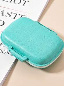 便携式药盒，旅行必备，防潮药盒，可重复使用，男女通用，日常用药收纳袋，可存放维生素、药品和营养补充剂，居家旅行必备配件