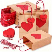 Set Of 10, Faux Pearl Decorated Gift Bags, Simple Party Packaging Bags, Paper Gift Boxes With Pearl Handles, Delicate Pink Valentine's Day And Wedding Gift Boxes, Embossed Printed Candy Boxes, Mini Packaging Bags, Gift Boxes, Small Gift Boxes, Wedding Gifts, Christmas And Wedding Candy Boxes, High-End Wedding Candy Boxes, Empty Boxes, High-End Non-Foldable Souvenir Boxes - Multicolor - View 11